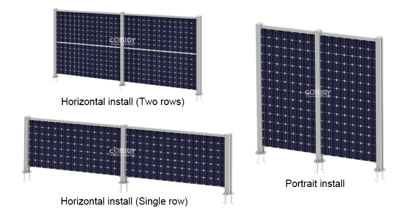 Weather-resistant solar fencing materials