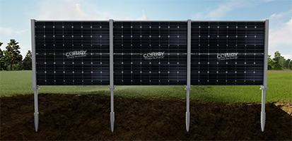 Affordable solar fencing products