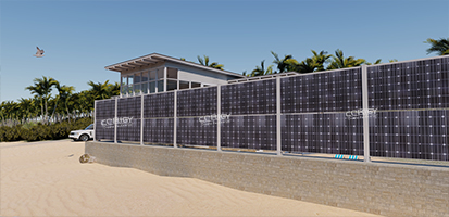 High-quality solar fencing